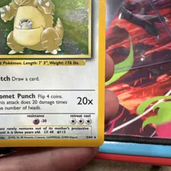 1999 Pokemon Kangaskhan 5/64 Holo No Symbol ERROR MO/HP - Image 4