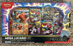 Pokemon TCG: Charizard ex Venasaur ex Mega Lucario Premium Collection Lot - Image 4