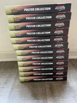 Lot of 12 - Pokemon Scarlet & Violet Prismatic Evolutions Poster Collection - Image 2