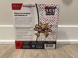 Pokemon 151 Alakazam EX box Scarlet & Violet 151 TCG Collection Box Sealed!! 820650855269 - Image 2