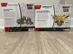 Pokemon 151 LOT Scarlet & Violet 151 Zapdos EX Box + 151 Poster Collection Box - Image 2