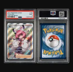 KLARA 194/198 FULL ART CHILLING REIGN POKEMON 2021 FA PSA 9 MINT 😍 - Image 3