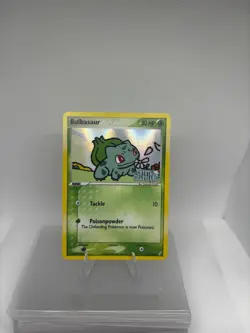 Pokemon TCG Bulbasaur EX Crystal Guardians 45/100 Reverse Holo Stamped - Image 1
