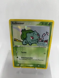 Pokemon TCG Bulbasaur EX Crystal Guardians 45/100 Reverse Holo Stamped - Image 2