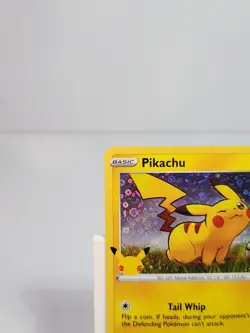 Pikachu SWSH039 Holo Promo Pokemon 25th Anniversary General Mills - Image 2