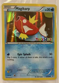 2016 Pokemon TCG Magikarp Toys R Us Stamp SEALED Promo 22/83 Holo NM/MINT - Image 2