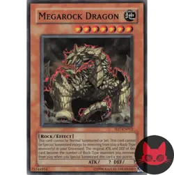 Yugioh Megarock Dragon SD7-EN012 Common NM - Image 1
