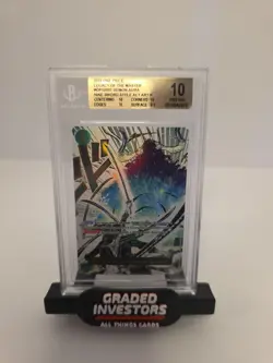 BGS Pristine 10 - One Piece - Demon Aura Nine Sword Alt Art Rare ENGLISH - Image 1