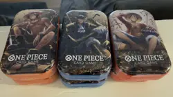 One Piece Sealed Lot Illustration Box 5 & 6 Mini Tin Vol. 2 OP13 PRB02 - Image 3