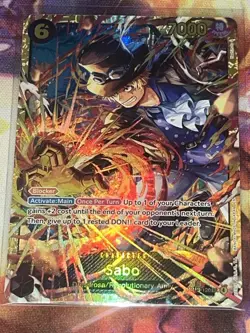 Sabo [SEC] OP13-120 - Carrying on His Will ONE PIECE | ENGLISH - Image 1