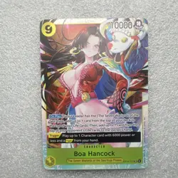 One Piece Bandai Boa Hancock OP14-112 Azure Sea's Seven SR Holo English - Image 1