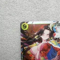 One Piece Bandai Boa Hancock OP14-112 Azure Sea's Seven SR Holo English - Image 5