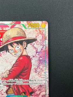 [NM] Monkey D. Luffy ONE PIECE Japanese OP13-118 SEC Carrying on His Will 25J47 - Image 5