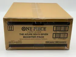 One Piece OP14-EB04 The Azure Sea's Seven English 12 Booster Box Case Sealed #2 - Image 5