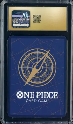 2025 One Piece Japanese OP13 Alternate Art #028 Shanks CGC 10 PRISTINE - Image 2