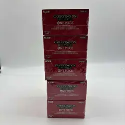 Lot of (5) One Piece English OP-13 Carrying On His Will Booster Boxes Sealed .. - Image 4