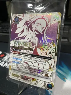 Union Arena Nezuko Kamado Rare Battle Winner Promo Demon Slayer English (Sealed) - Image 2