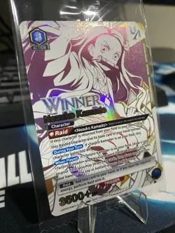 Union Arena Nezuko Kamado Rare Battle Winner Promo Demon Slayer English (Sealed) - Image 3