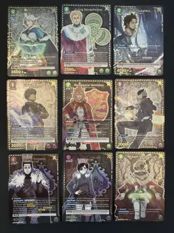 LOT Of (Near Mint) Union Arena Black Clover Alternate Art Cards UEO8BT/BCV - Image 1