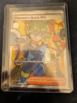 Clemont's Quick Wit - 229/191 - Ultra Rare - Surging Sparks - NM/M Pokemon Card - Image 1