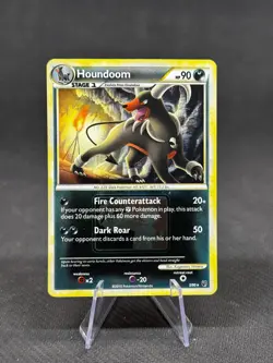 Houndoom 5/90 Undaunted Set Pokemon Card League Promo Reverse Holo Exclusive Nm - Image 1