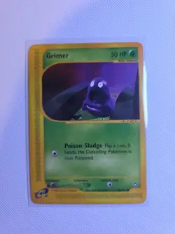 Pokemon Card - Grimer Aquapolis 79/147 Non Holo LP - Image 1