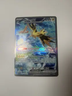 Pokemon TCG Zapdos EX Scarlet Violet 151 Special Illustration Rare Card 202/165 - Image 2