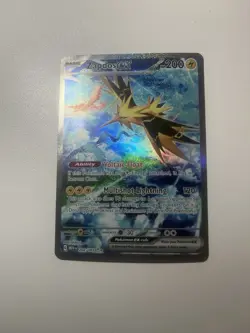 Pokemon TCG Zapdos EX Scarlet Violet 151 Special Illustration Rare Card 202/165 - Image 3