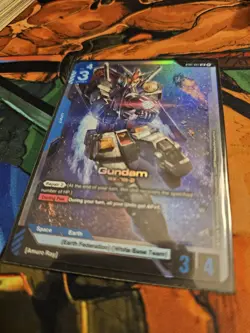Gundam RX-78-2 Beta Trial version Gundam Card Game ST01-001 LEGENDARY - Image 1