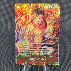 Portgas.D.Ace - ST15-005 - SR - Illustration Box Vol.5 - One Piece Promo Card - Image 1
