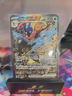2024 Pokemon Greninja ex 132 Sv: Scarlet & Violet Promo Cards Holo - Image 1