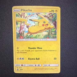 Pokemon Pikachu TCG Promo Holo SM04 2 Card Lot English - Image 1