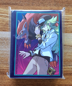 Pokemon N Zoroark Card Sleeves 2023 Nintendo 65ct NEW TCG Deck Protector Cards - Image 1