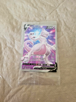 NEW/SEALED Mewtwo V Holo Pokemon Black Star Promo Card (SWSH229) - Image 5