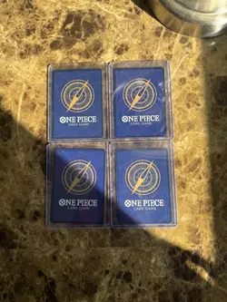 One Piece TCG English Lot - 4 Alt art Cards NM - Image 2
