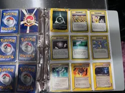 Vintage Pokemon Card Binder Lot – WOTC / Gym / Rocket / Neo – Mixed Condition – - Image 1