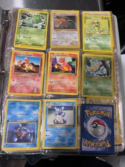 Vintage Pokemon Card Binder Lot – WOTC / Gym / Rocket / Neo – Mixed Condition – - Image 3