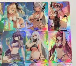 Senpai Goddess Haven Set #1 Partial UR Card Set Anime Waifu CCG 18 Cards - Image 3