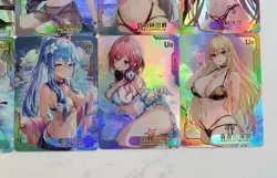 Senpai Goddess Haven Set #1 Partial UR Card Set Anime Waifu CCG 18 Cards - Image 5