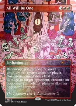 All Will Be One - Rainbow Foil - MTG - Secret Lair - NM/M - Image 1