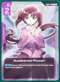 Awakened Power - Dual Impact GD02-110 - Gundam Card Game TCG Card - Image 1