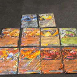 Pokemon TCG Holo Full Art EX Card Lot Mew Latias Zoroark Clefairy Exeggutor - Image 2