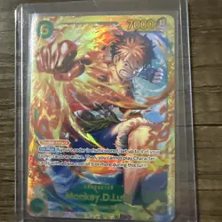 One Piece Monkey D. Luffy Card Game OP13-118, Carrying On His Will - Image 1