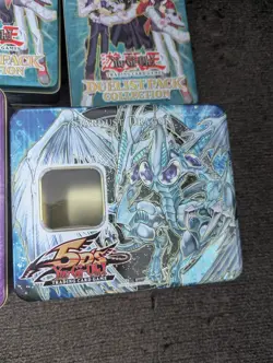 4 Empty Yu-Gi-oh! Trading Card Game Tins - Image 4