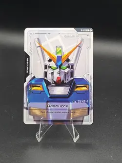 Steel Requiem RESOURCE CARD GUNDAM NT-1 R-020 C GD03 English TCG - Image 1