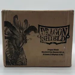 Dragon Shield Matte Black Standard Size Card Sleeves Case (50) 100ct Boxes - Image 1
