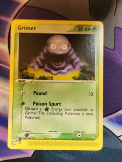 Grimer 57/97 EX Dragon 2003 Non Holo Pokemon Card LP- Near Mint - Image 1