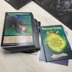 Weird N Wild Creatures Lot: Case, Big 1-8 group /Small Cards & Fossil Collection - Image 4