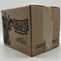 Dragon Shield Matte Black Standard Size Card Sleeves Case (50) 100ct Boxes - Image 1
