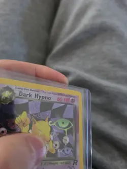 Pokemon Card: Team Rocket 1st Edition Holo Rare: Dark Hypno 9/82 Swirl LP++ - Image 4